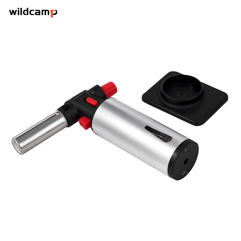 Wildcamp outdoor multi use bbq camping butane gas torch refillable butane micro torch