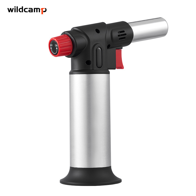 Wildcamp honest black custom jet butane blow torch kitchen flame lighter gas