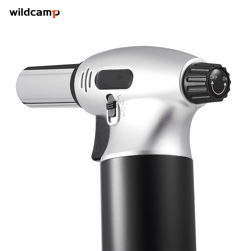 Wildcamp refillable electric dental blow torch welding butane gas blow torch lighter