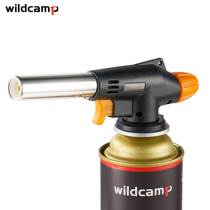 Wildcamp Adjustable Flame Culinary Torch Chef Cooking Torch Lighter Butane Gas Not Included