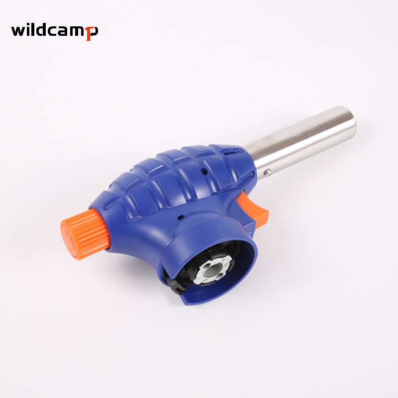 Wildcamp portable super handheld butane gas flamethrower bbq head of a flamethrower