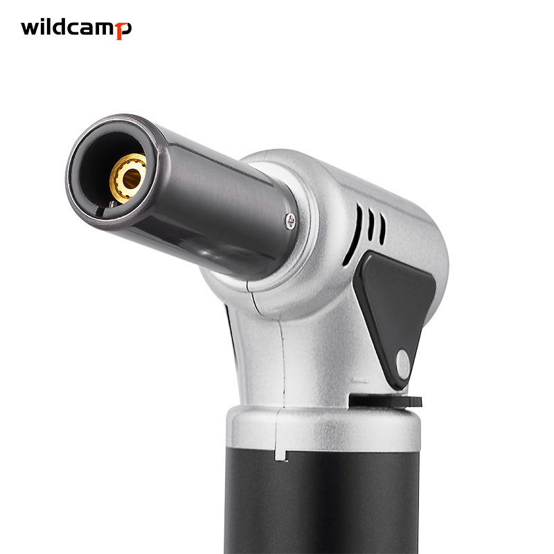 Wildcamp 2022 mini kitchen gas butane angle gold silver welding torch jewellers gas torch