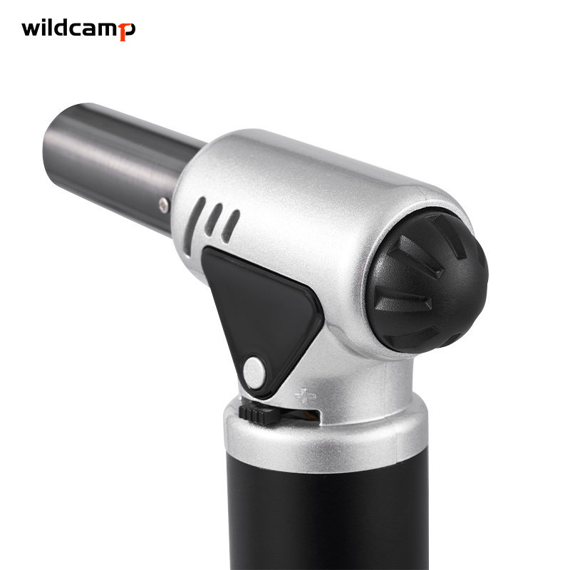 Wildcamp 2022 mini kitchen gas butane angle gold silver welding torch jewellers gas torch