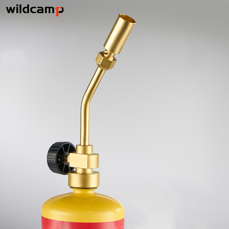 Wildcamp premium quality propane torch heating roofing brass pencil flame propane torches for map