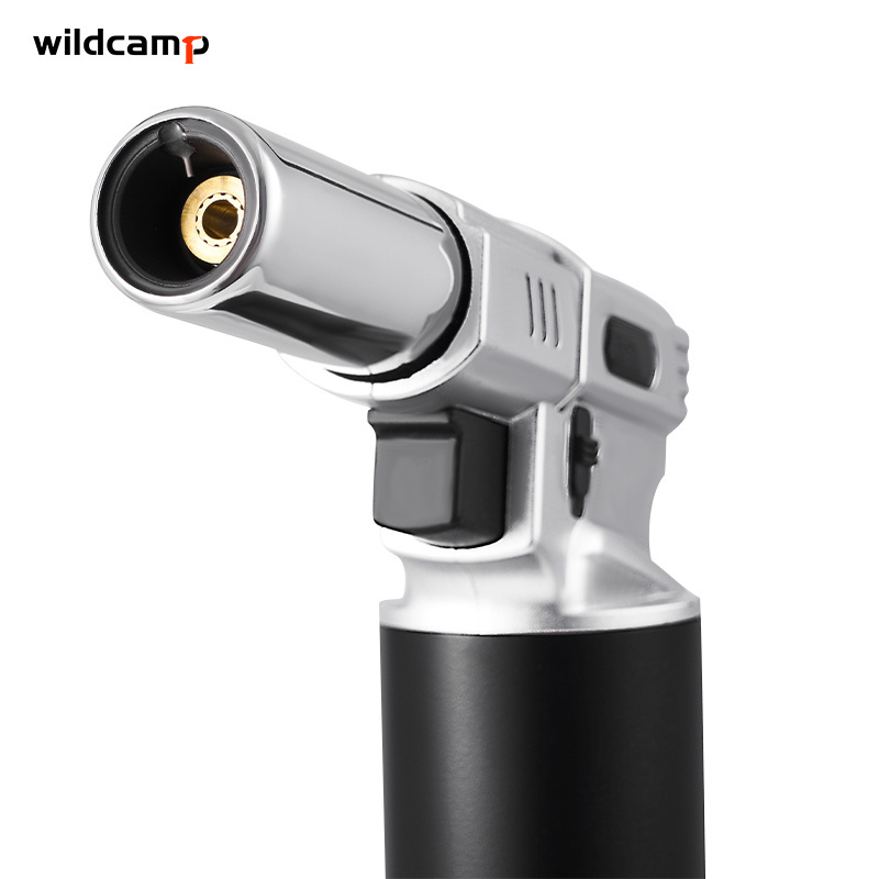 Wildcamp mini kitchen culinary portable gas butane blow torch flame lighter for propane