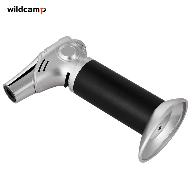 Wildcamp culinary cooking torch butane blow torch refillable kitchen torch flame lighter