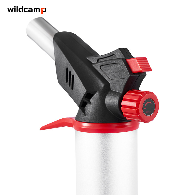 Wildcamp manufacturers cigarette lighters welding butane gas blow torch lighter for gold