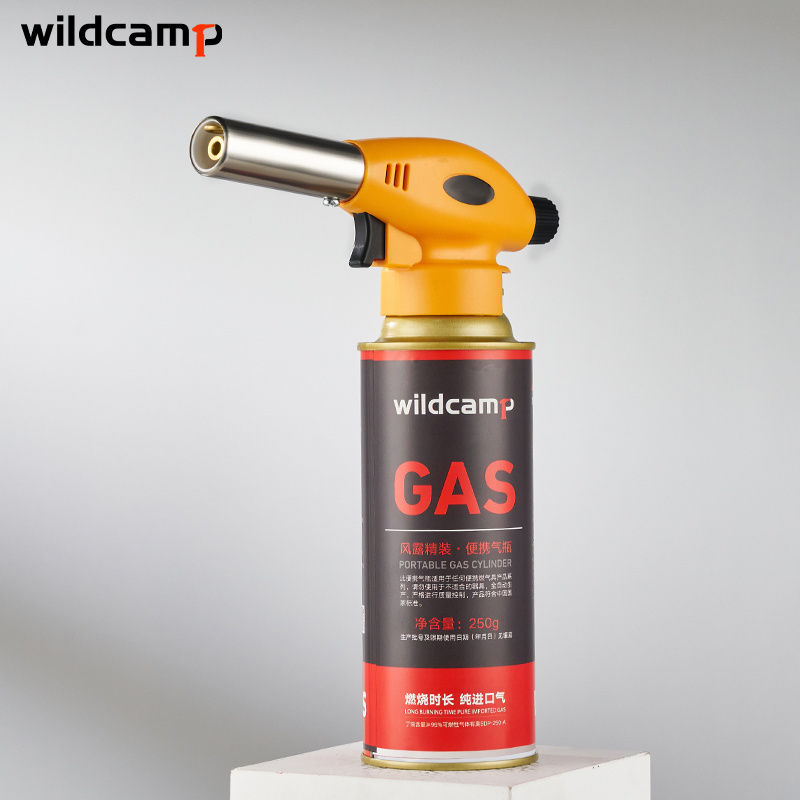 Wildcamp chalumeau a gaz lpg blow torch butane gas adjustable igniter bbq camping torch