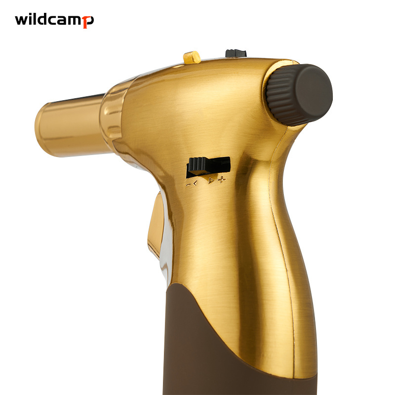 Wildcamp Butane Gas Torch Smoker Lighter with Copper Torch Head No Butane