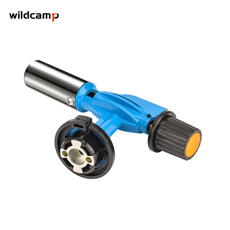 Wildcamp portable gas blow torch lpg camping micro butane welding cutter cutting torch flamethrower