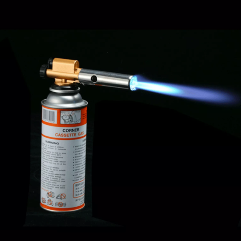 Premium Welding Gas Torch Butane Flame Torch Lighter Heating for Camping