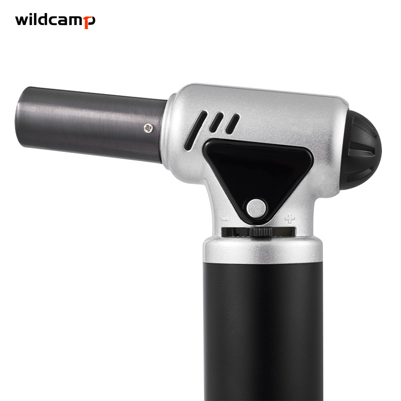 Wildcamp 2022 mini kitchen gas butane angle gold silver welding torch jewellers gas torch