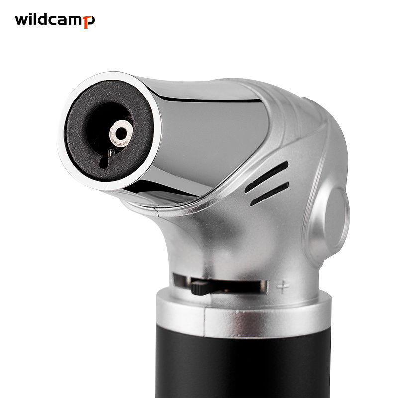 Wildcamp jewellery make professional waterproof blue flame butane torches lighters in bulk