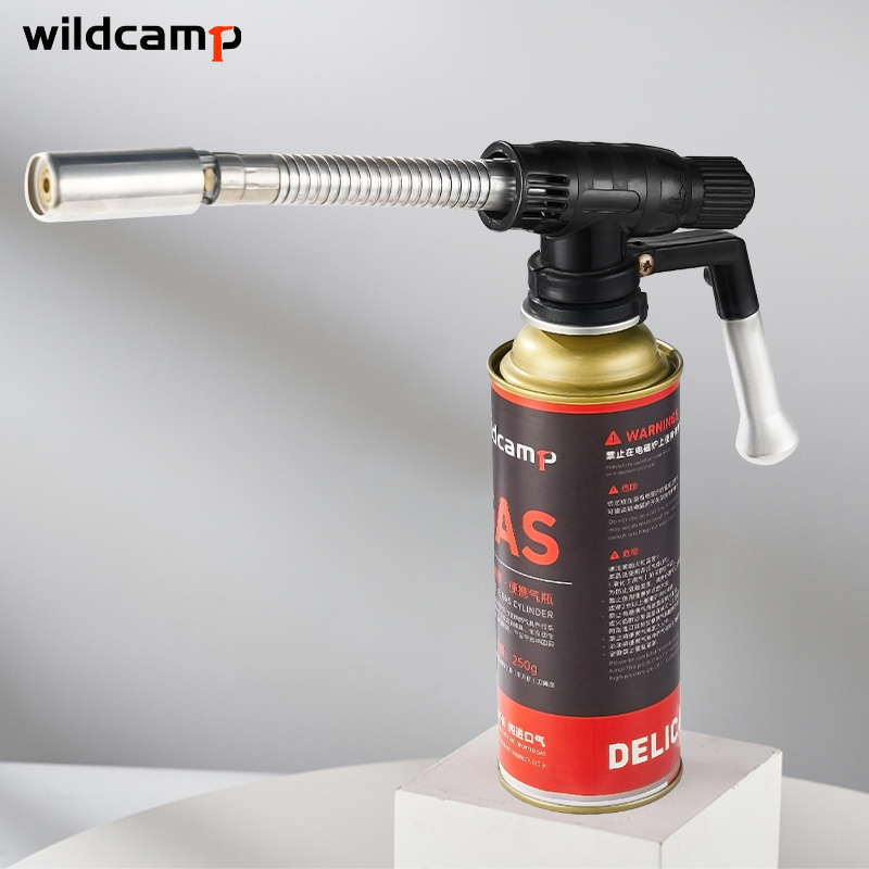 Wildcamp pastry sugar blow torch butane fuel hand held blow torch for soldering