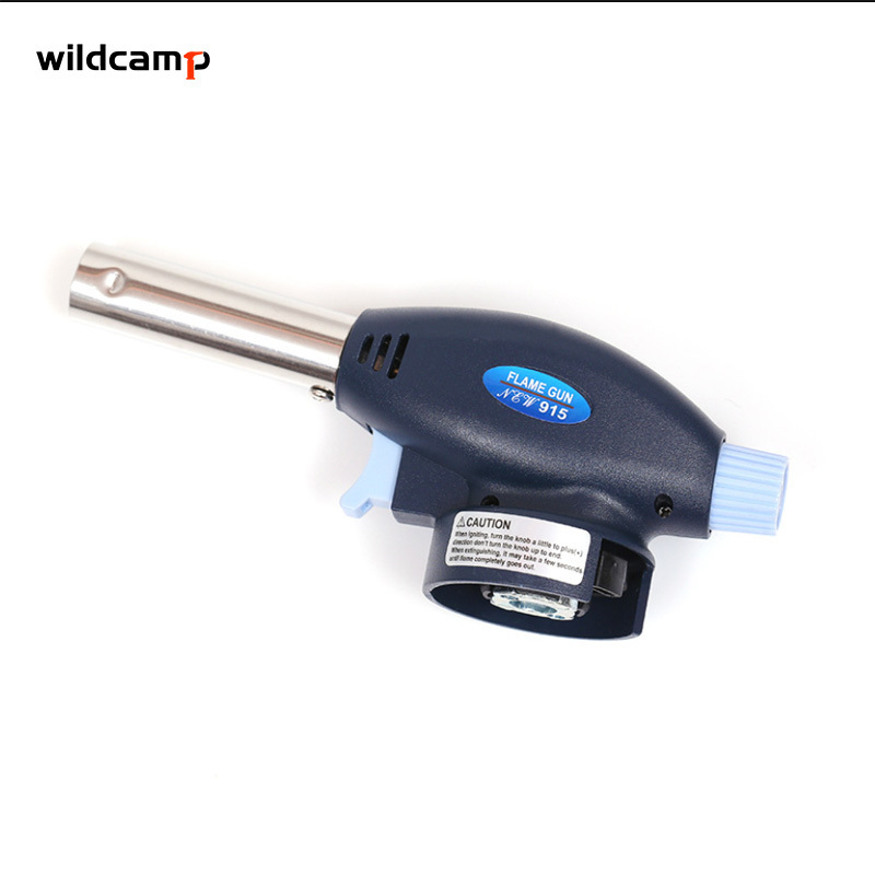 Wildcamp chalumeau a gaz lpg blow torch butane gas adjustable igniter bbq camping torch