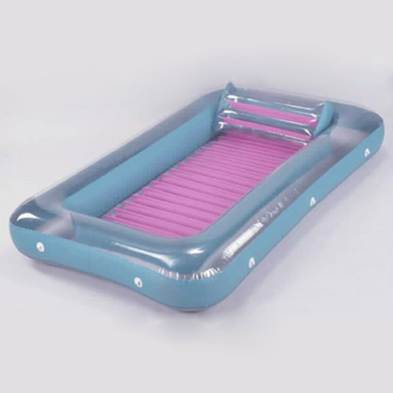 inflatable Sunbathing Pool Lounge and  Blow up Pool Raft Lounge Float