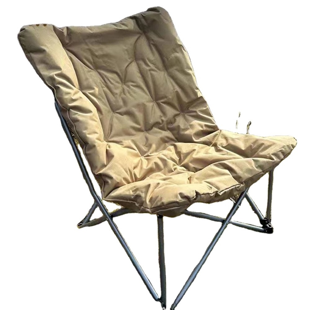 Portable High-End  Foldable Outdoor clearance Camping Custom Cotton Chair Folding Chair