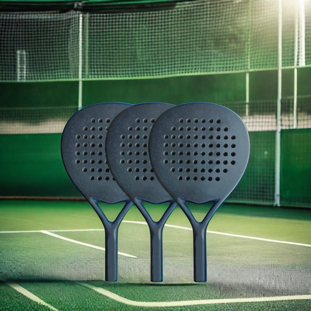 Oem Custom Design Cheap Wholesale 3K 12K 18K Carbon Fiber Tennis Paddle Rackets Tennis Racquets padel racket