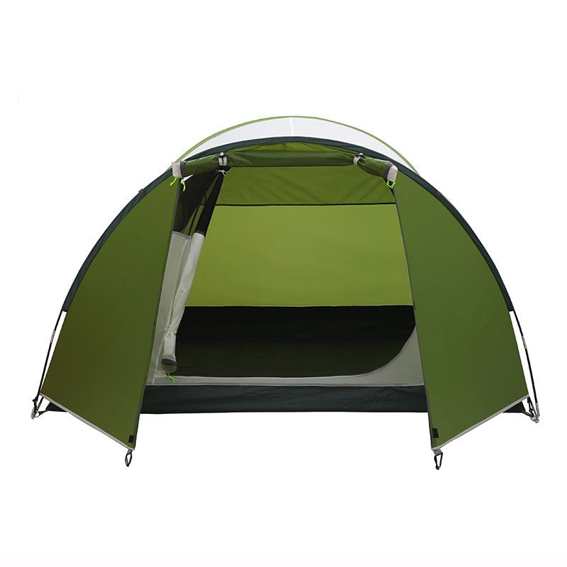 Unique Outdoor Camper Four Season Hiking Tent Double Layer Camping Tents For 4 People