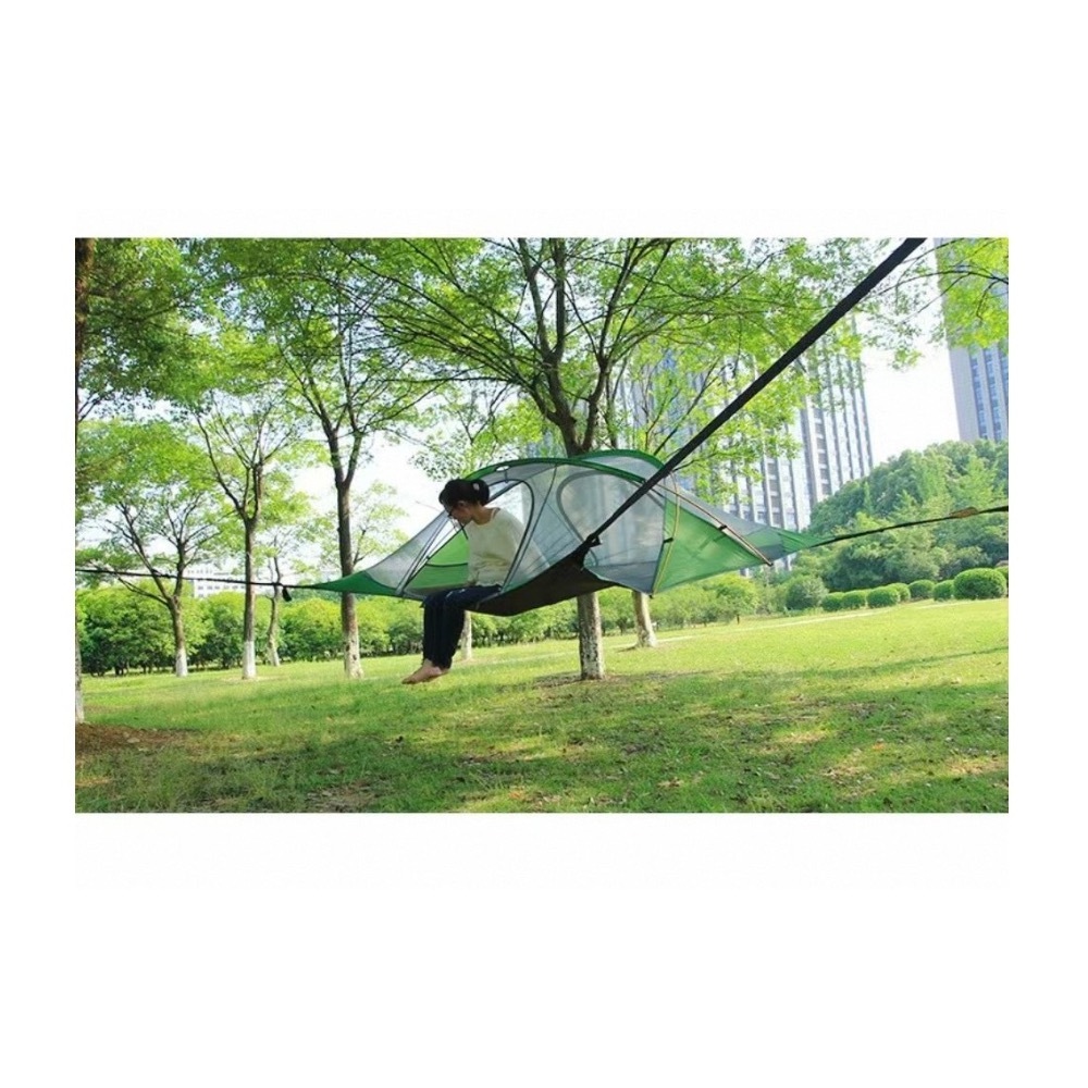 Camping Outdoor Tree Tent Hanging Tree Camping Air Tent Hammock Mosquito Waterproof Off-Ground Tent