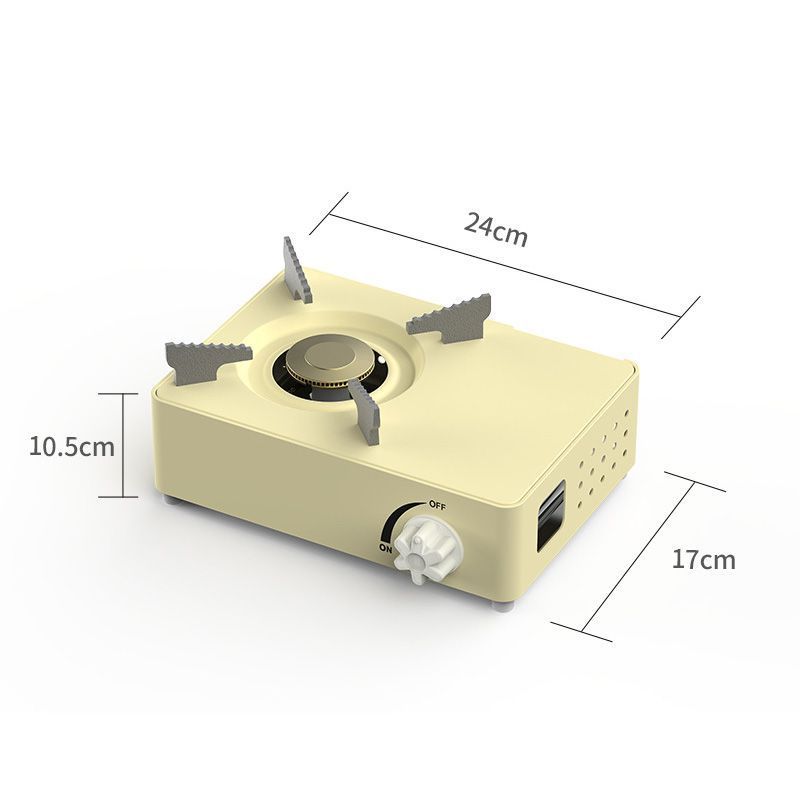 Mini Single Dual-use Outdoor Camping Cooking Stove Flame Portable Butane Gas Cassette