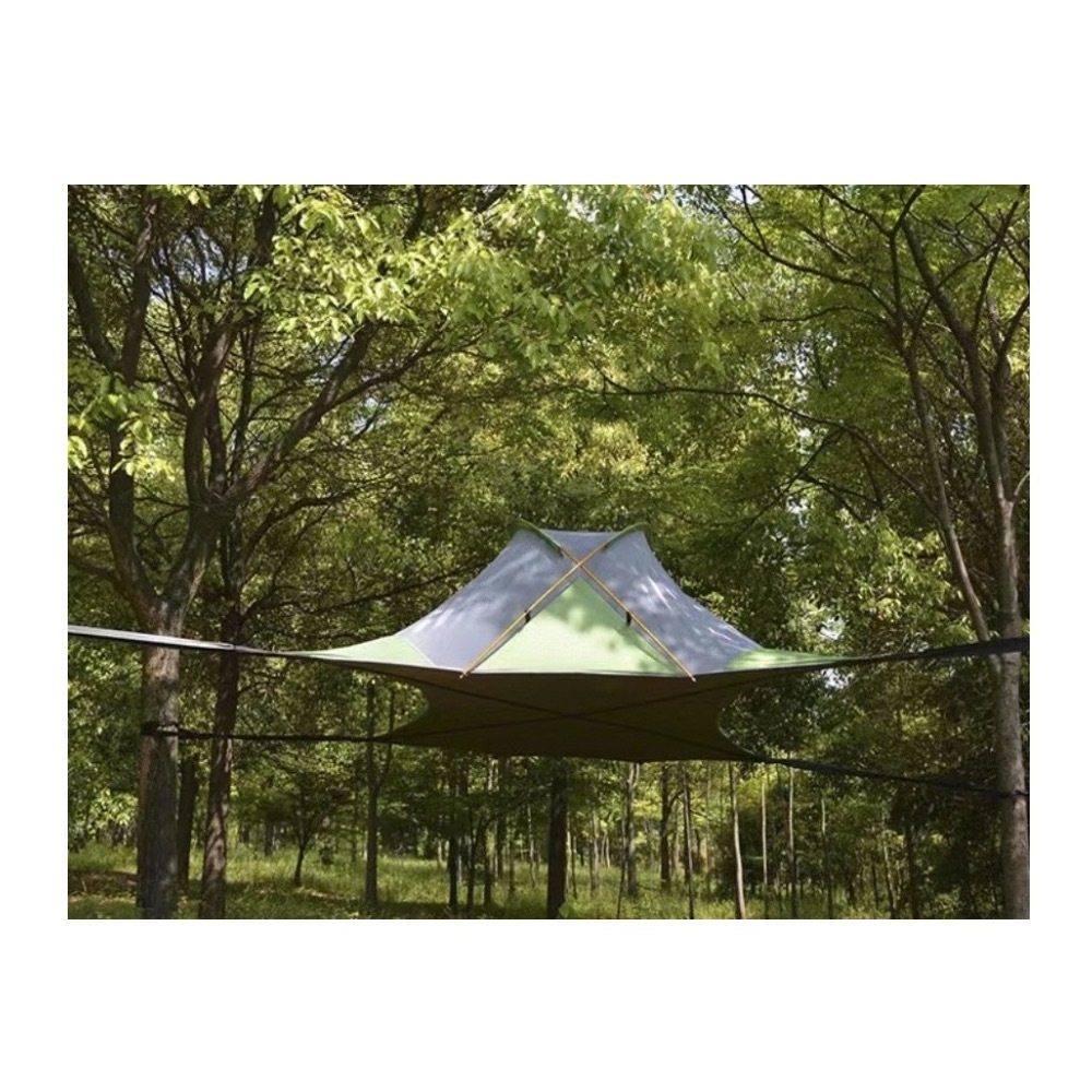 Camping Outdoor Tree Tent Hanging Tree Camping Air Tent Hammock Mosquito Waterproof Off-Ground Tent