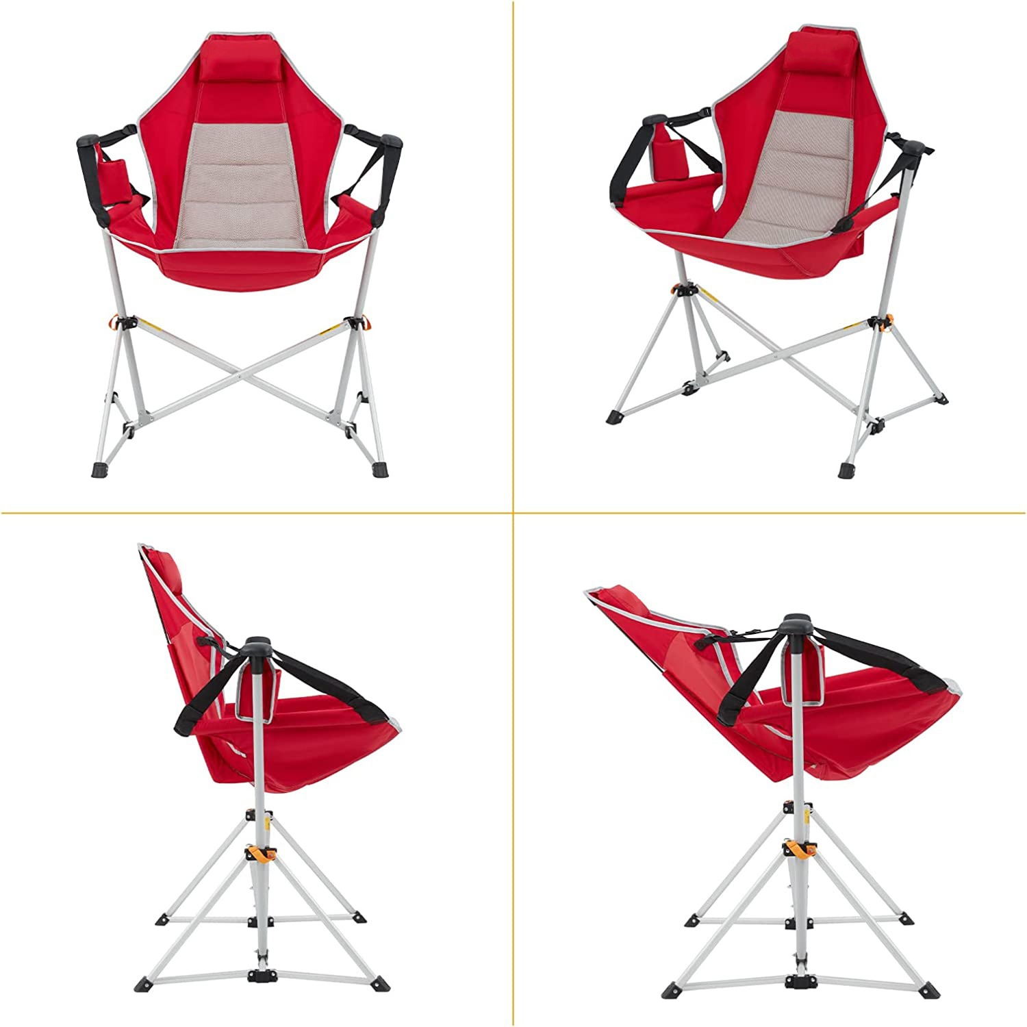 WOQI Wholesale 2023 hot sale Portable Foldable Lightweight  Stainless steel hammock chair