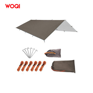 WOQI Ultralight Waterproof factory beach Sun Shade Canopy Hammock Outdoor Shelter Camping Tent Tarp