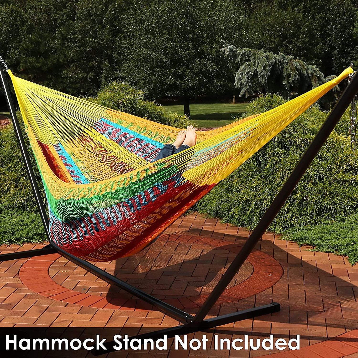 WOQI 2023 Trending Cheap Price Outdoor Camping Hammocks for Family Portable Hammocks with Storage Pocket