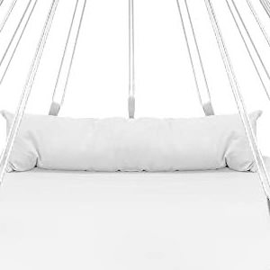 WOQI Premium Cotton Double Hammock  Hang Swing Nest Chair with  Pillow for Indoor or Outdoor Travel