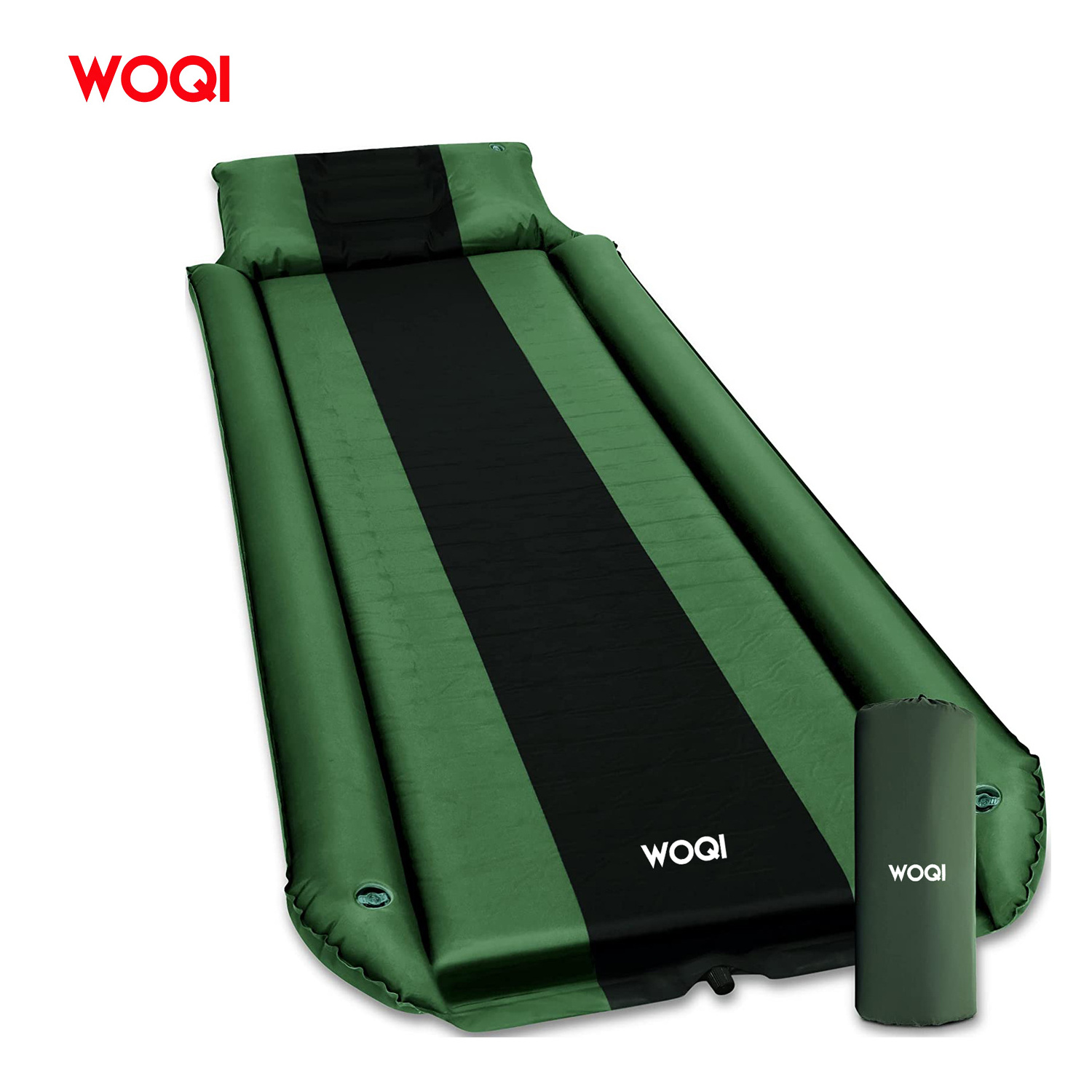 WOQI 2023 Lightweight Compact Best Cot-Mats inflatable sleeping pad for Tent and Hammock