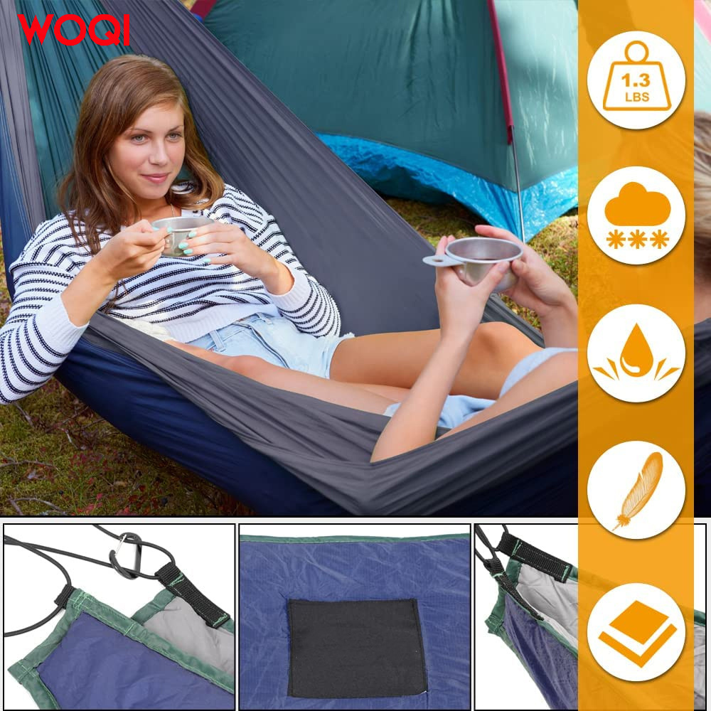 WOQI High Quality Warm and Lightweight Seasonal Sleeping Bag Hanging Bed Blanket and Quilt Suitable for Outdoor Camping