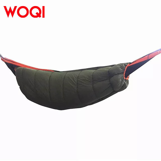 WOQI lightweight waterproof outdoor travel camping winter hammock sleeping bag