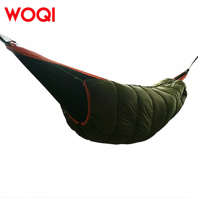 WOQI lightweight waterproof outdoor travel camping winter hammock sleeping bag