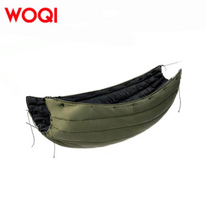 WOQI Cold Weather Winter Warm Cotton Blanket Durable Waterproof Nylon Outdoor Camping Hammock Sleeping Bag