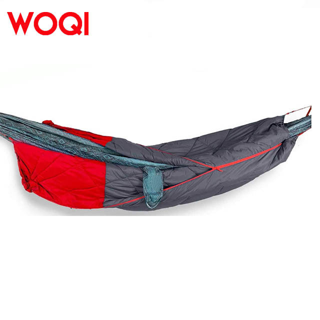 WOQI Adult Winter Warmth Cotton Down Filling Hammock Sleeping Bag Warmth Quilt