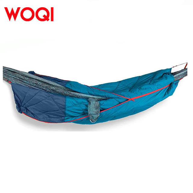 WOQI Adult Winter Warmth Cotton Down Filling Hammock Sleeping Bag Warmth Quilt