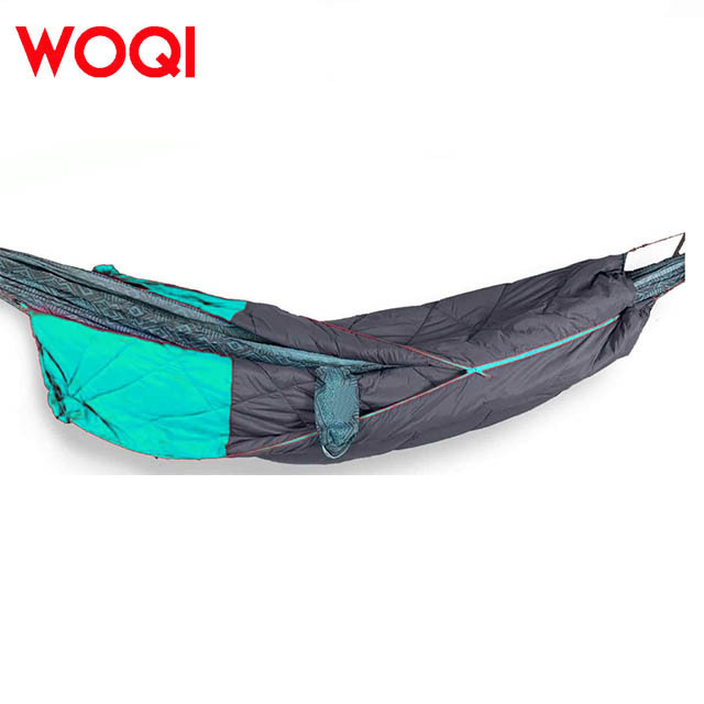 WOQI Adult Winter Warmth Cotton Down Filling Hammock Sleeping Bag Warmth Quilt