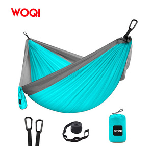 WOQI Portable Family Camping tent Hammock Hiking Ultralight Single Double Lightweight Nylon Outdoor Hammock sunshade Tent