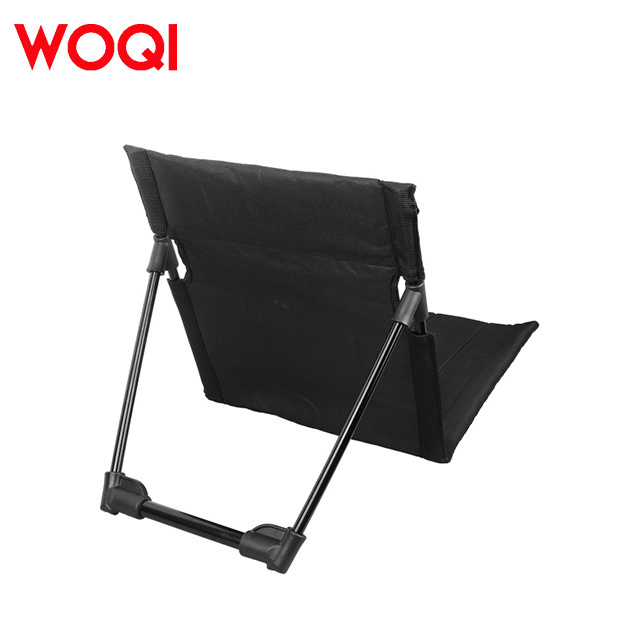 WOQI portable folding backrest beach chair, leisure lounge chair, sunbathing camping chair