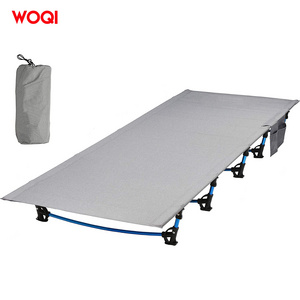 WOQI Portable Compact Ultralight Folding Tent Camping Cot Bed for Outdoor Travel