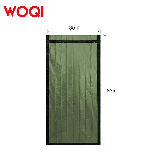 WOQI Waterproof Outdoor Camping Winter Cold Weather Heating and Warming Lifesaving Sleeping Bag Double Layer Space