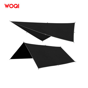 WOQI Hammock Rain Fly Waterproof and Lightweight Tent Tarp for Camping Backpacking Hiking