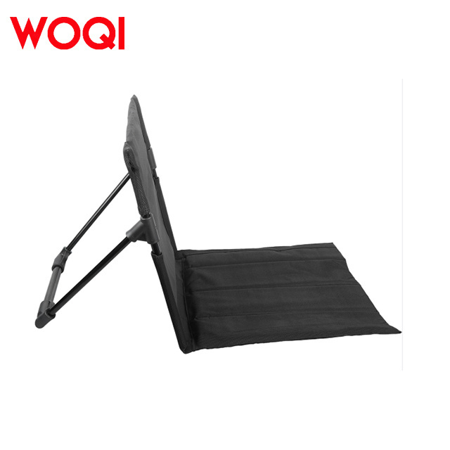 WOQI portable folding backrest beach chair, leisure lounge chair, sunbathing camping chair