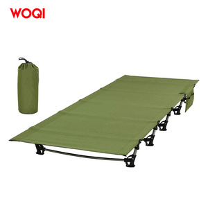 WOQI High Quality Camping Cot Bed for Outdoor Travel Base Camping Hiking Mountaineering