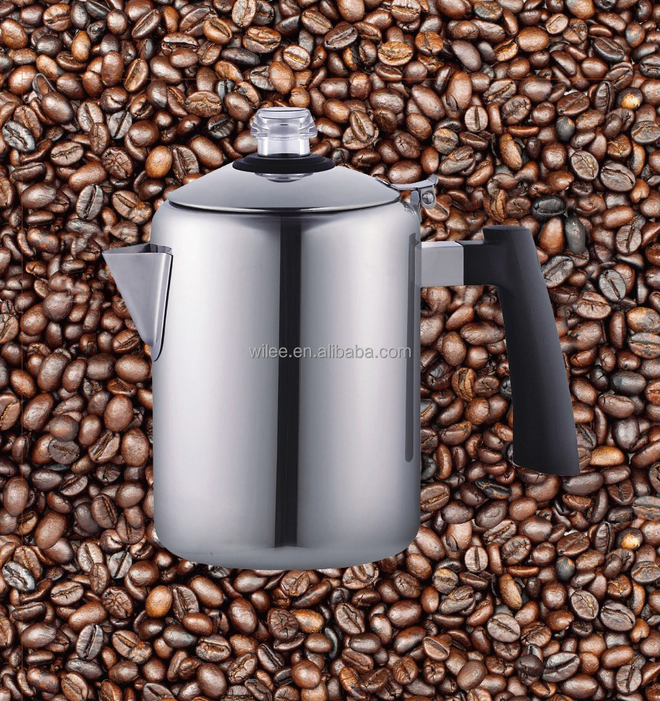 Stainless Steel Gas Coffee Percolator/Stainless Steel Induction Coffee Maker