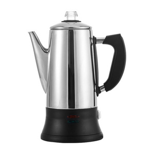 italian 4 6 8 10 12 cups stainless steel electric espresso moka pot coffee maker filter