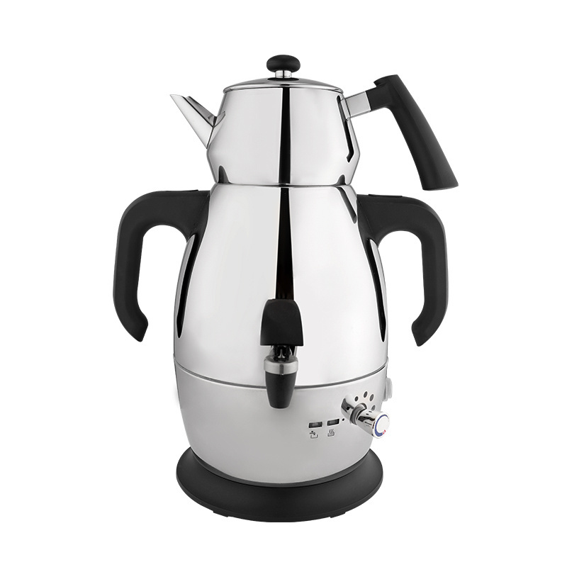 stainless steel automatic personalized healthy samovar pour coffee ceramic teapot electric kettle with tea pot