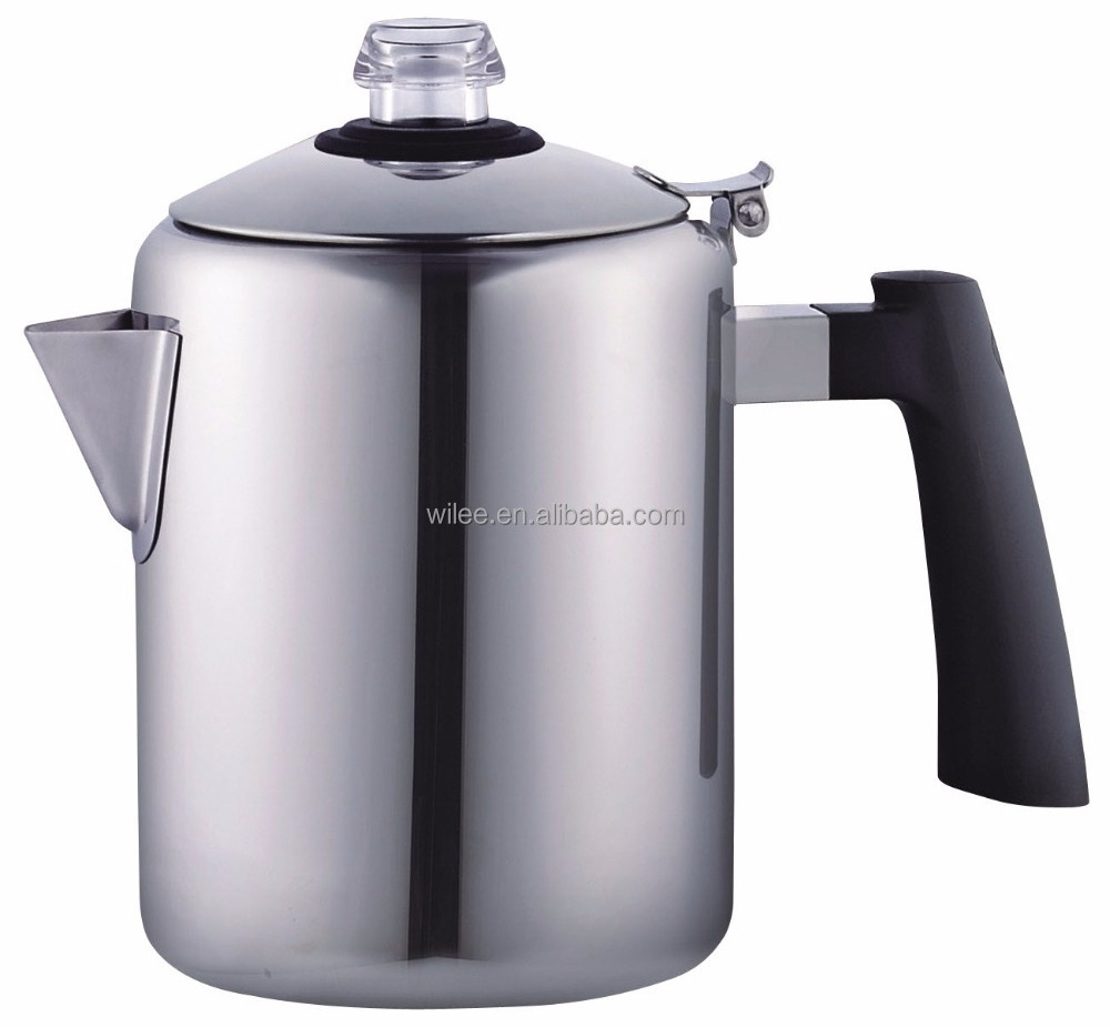 High quality classic 4/6/8 cups stainless steel coffee maker induction coffee maker espresso moka coffee maker