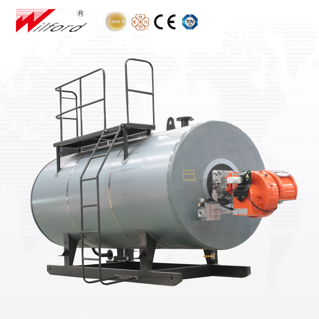 Oil fired natural gas Horizontal Hot Water Boiler for School Hotel catering used